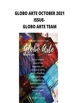 cover image of globo arte october 2021 Issue